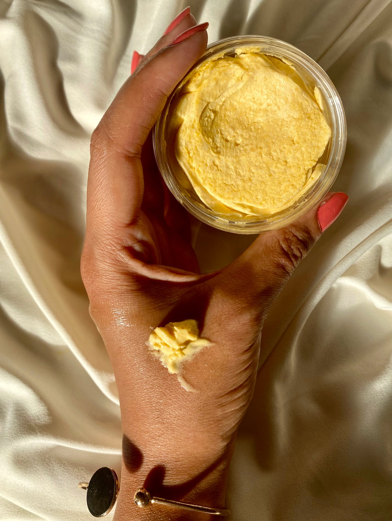 chantilly de karité cheveux