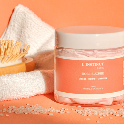 baume fouettée pour le corps